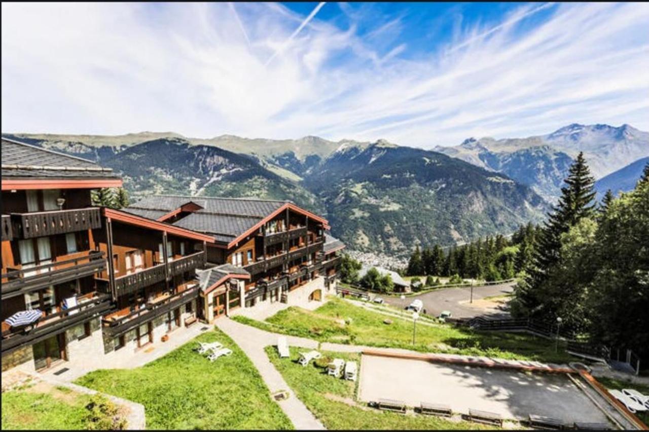 Les Brigues - Appartement Avec Vue Sur La Montagne Et Acces Aux Pistes Courchevel Esterno foto